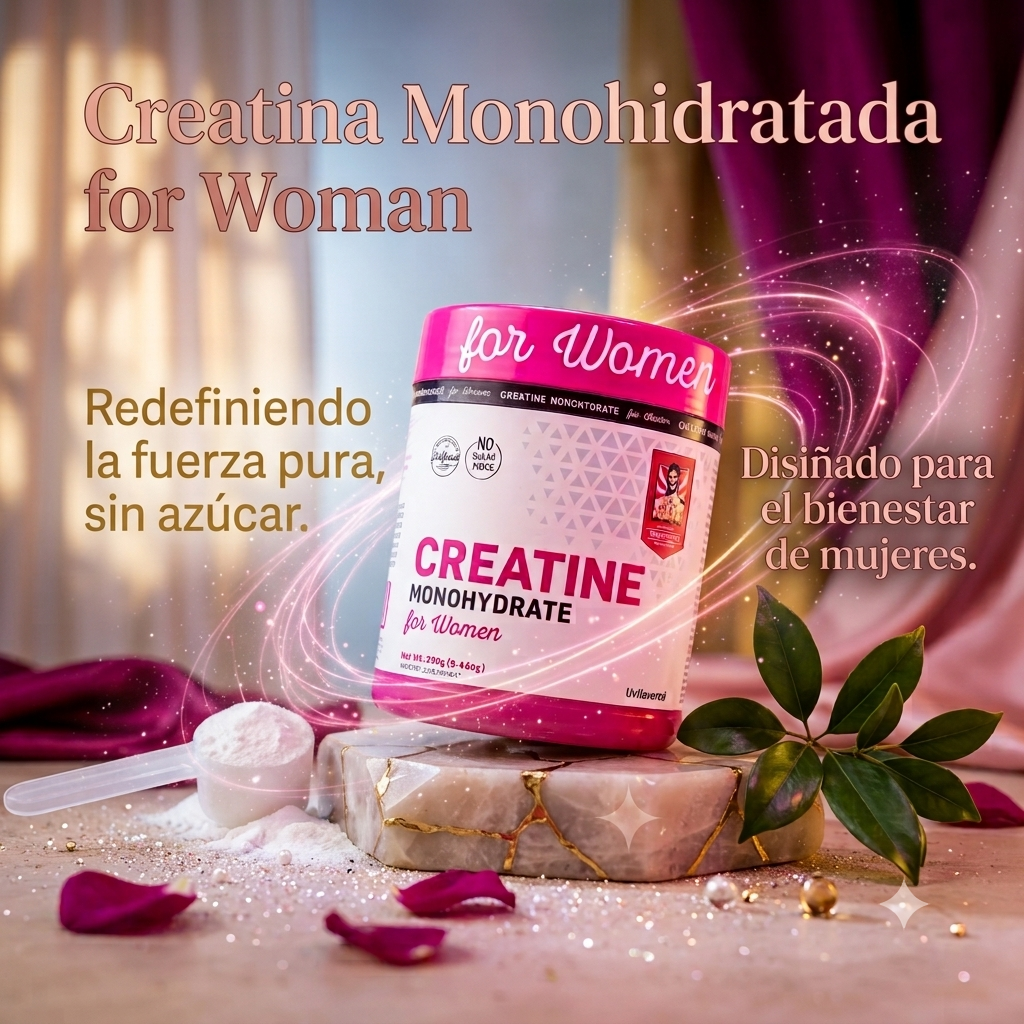 CREATINE MONOHYDRATE FOR WOMEN 240g / 30 servicios